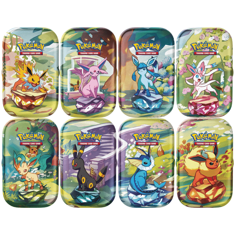 Prismatic Evolutions Display Mini Tins (ENG) – Pokemon Scarlet & Violet