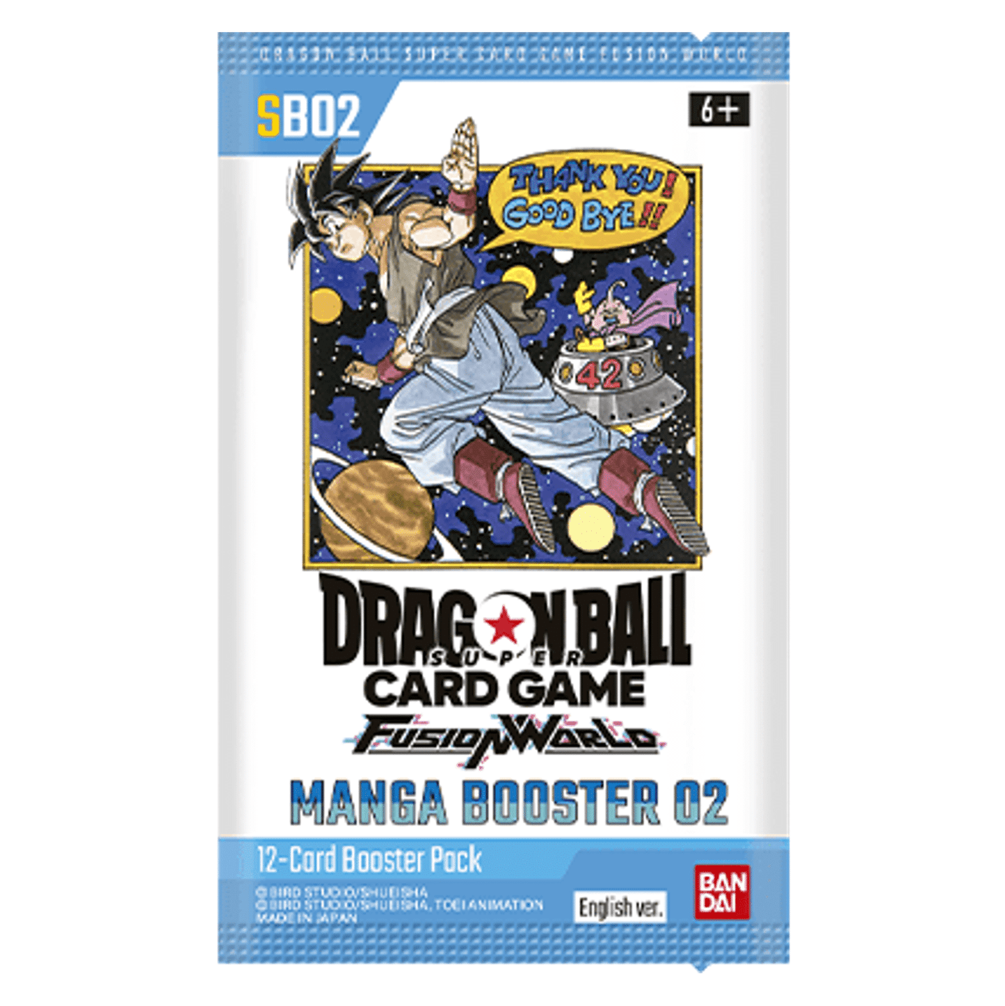 SB02 Box Manga Booster Pack (ENG) – Dragon Ball Super Card Game Fusion World
