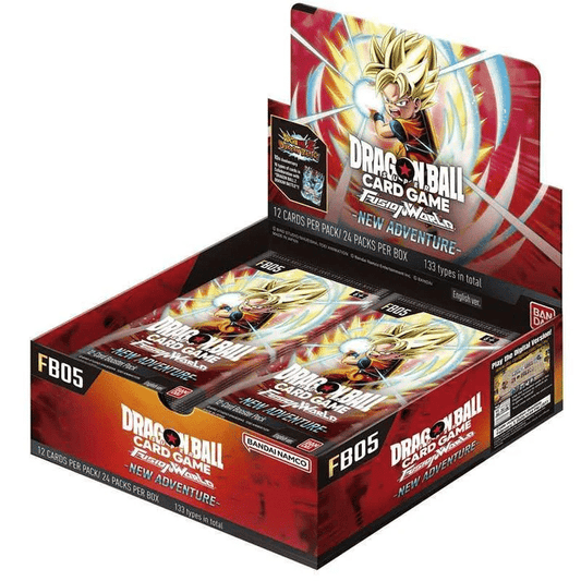 FB05 Box New Adventure (ENG) – Dragon Ball Super Card Game Fusion World