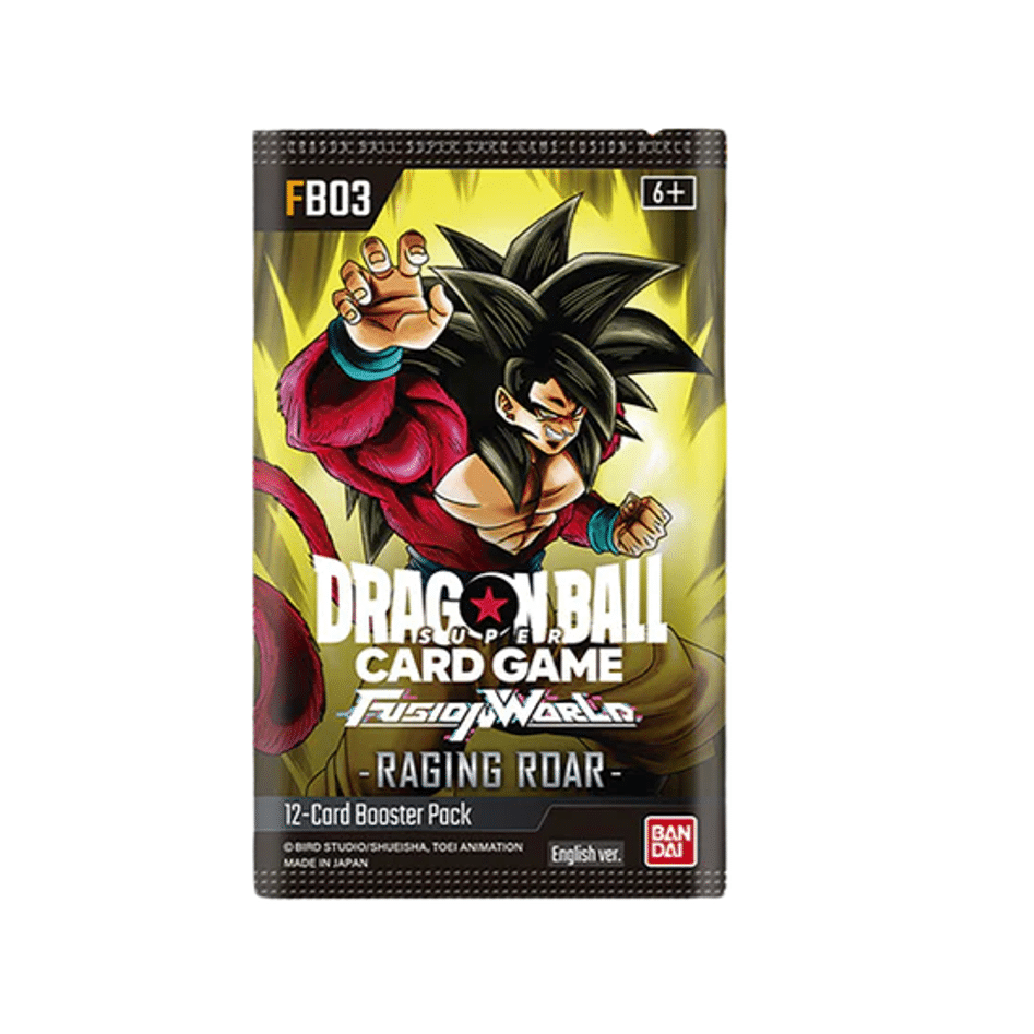 FB03 Box Raging Roar (ENG) – Dragon Ball Super Card Game Fusion World