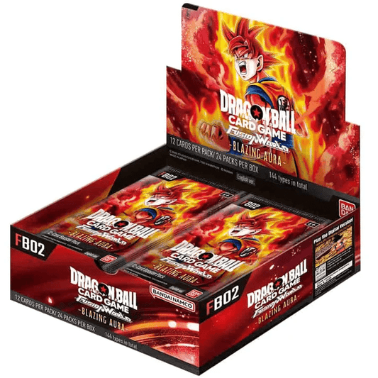 FB02 Box (ENG) – Blazing Aura Dragon Ball Super Card Game Fusion World