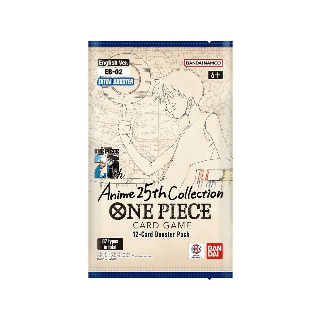 One Piece Card Game – EB02 Box Anime 25th Collection ENG