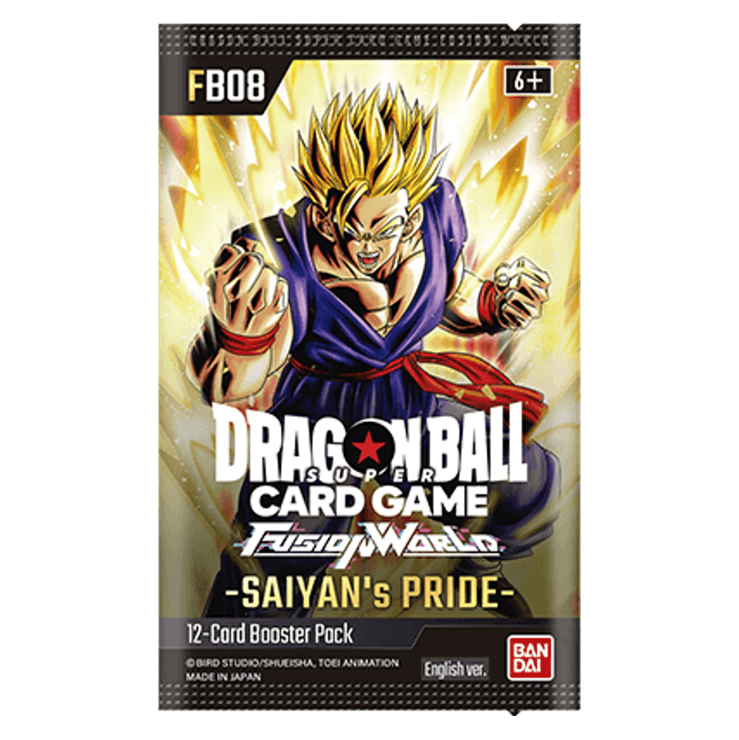FB08 Box Saiyan’s Pride (ENG) – Dragon Ball Super Card Game Fusion World