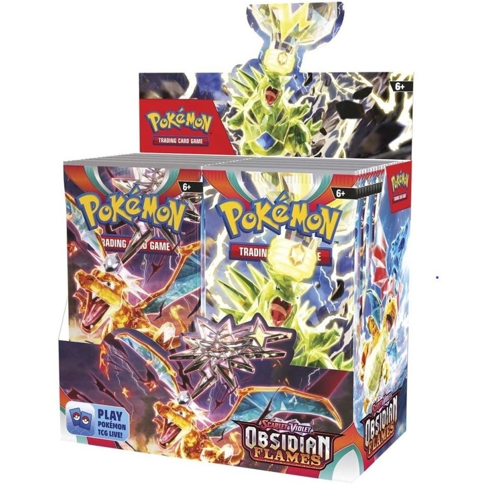 Obsidian Flames Booster Box – Pokemon Scarlet and Violet (ENG)