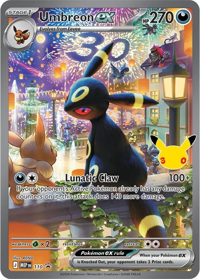MEGA Expansion Pack 30th CELEBRATION - Pokémon TCG (ENG)