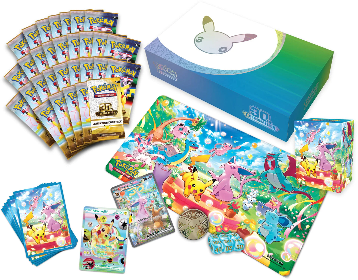 Pokémon 30th Celebration Ultra Premium Collection Day