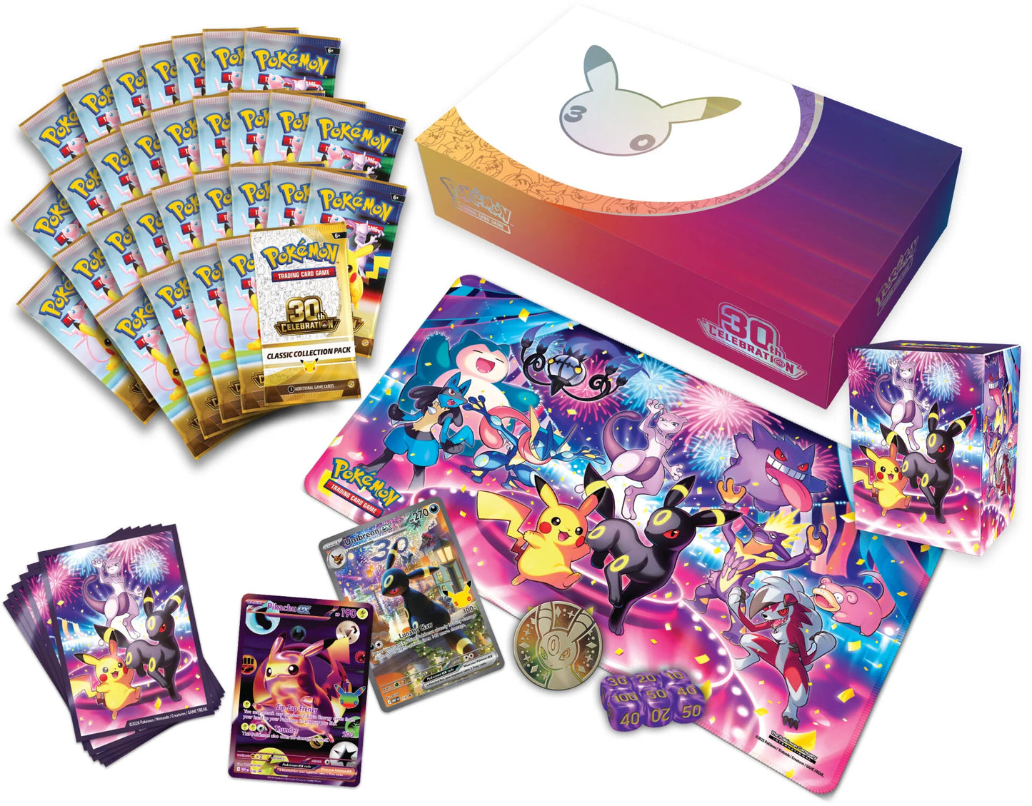 Pokémon 30th Celebration Ultra Premium Collection Night