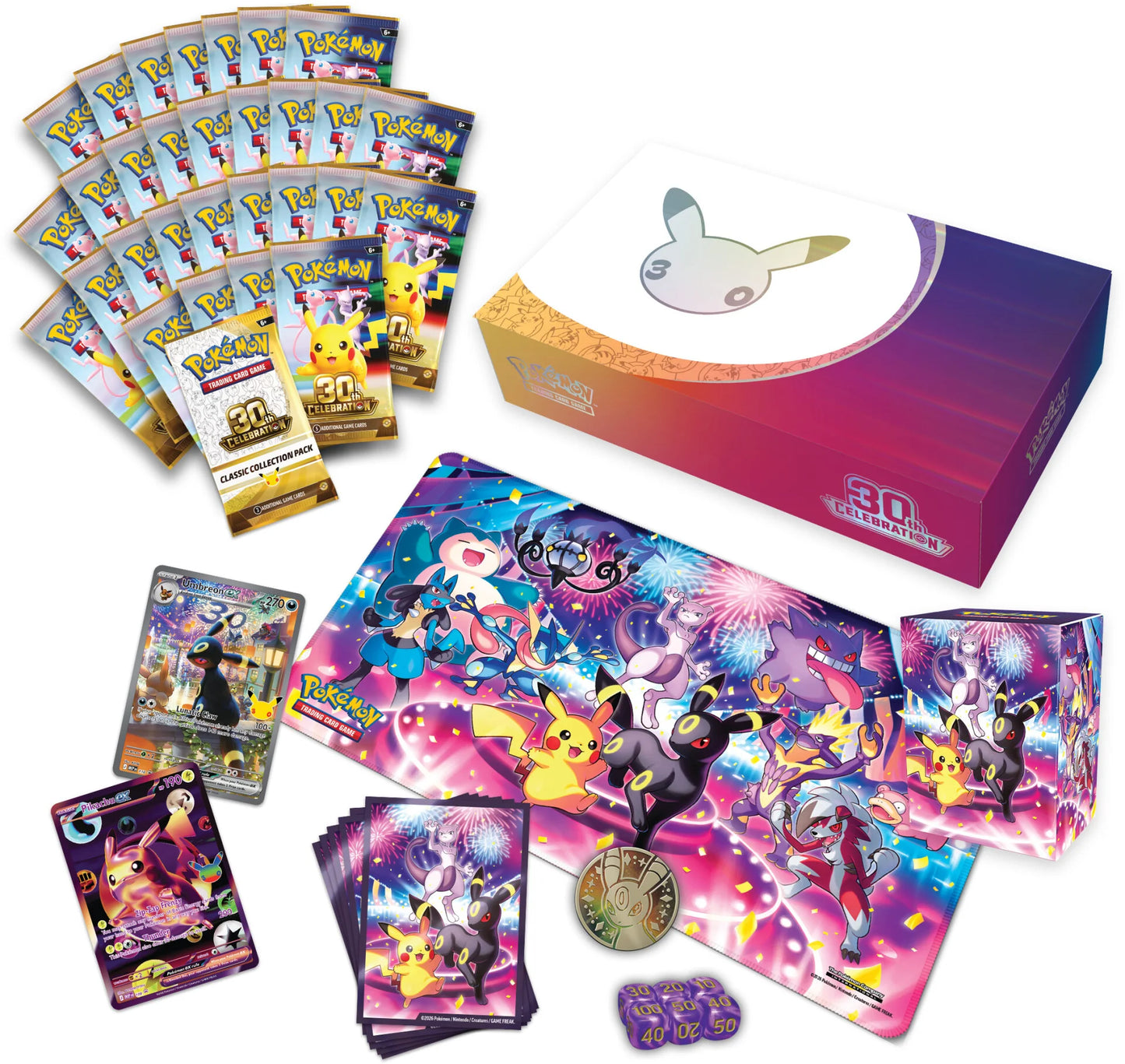 Pokémon 30th Celebration Ultra Premium Collection Night