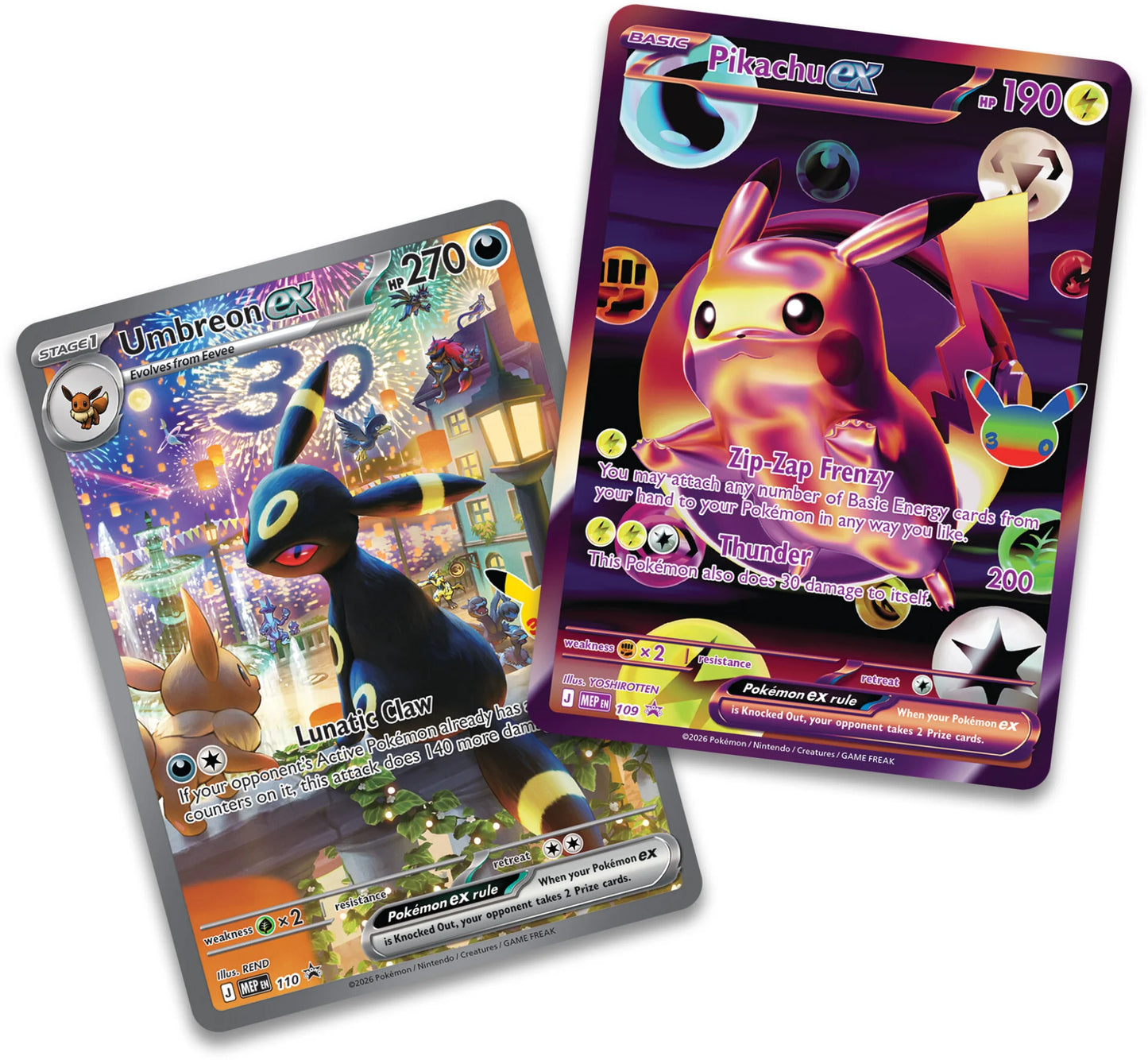 Pokémon 30th Celebration Ultra Premium Collection Night