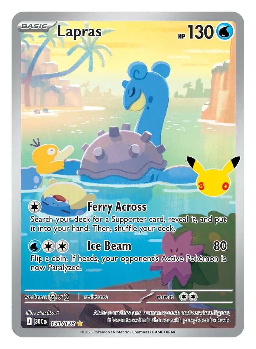 MEGA Expansion Pack 30th CELEBRATION - Pokémon TCG (ENG)