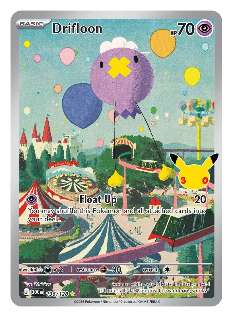 MEGA Expansion Pack 30th CELEBRATION - Pokémon TCG (ENG)